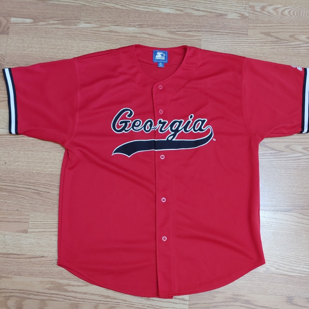 Vintage Genuine Starter Jersey Georgia - Picture 2 of 10